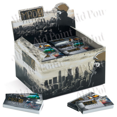 MAD 4 FILTRI CITY SMOKERS CONFEZIONE DA 80 PEZZI